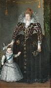Portrait of Maria de' Medici and her son Louis XIII Charles Martin